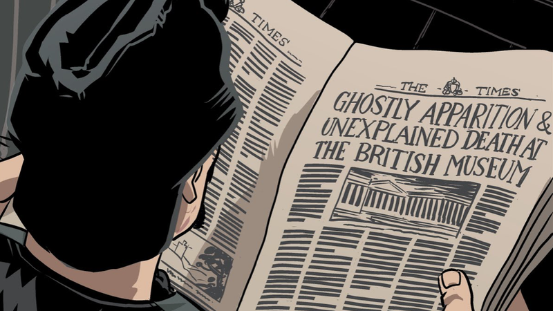Sir Edward Grey learning of the latest paranormal activity going on in London.